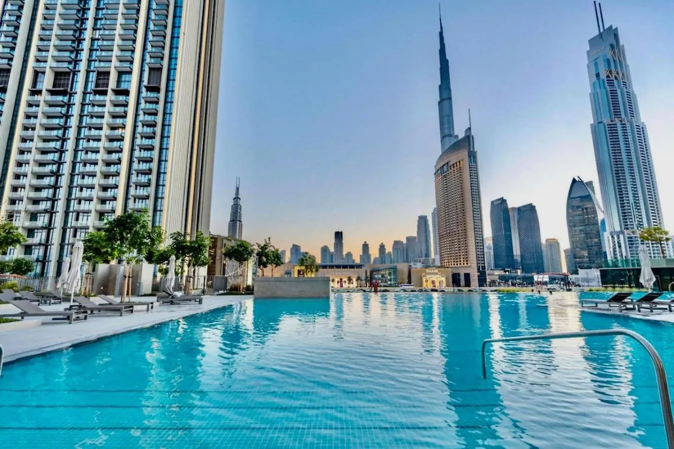 公寓 Seraya Residence 9 - 4Bdr - Skyline And Burj View - 3 Balconies 迪拜