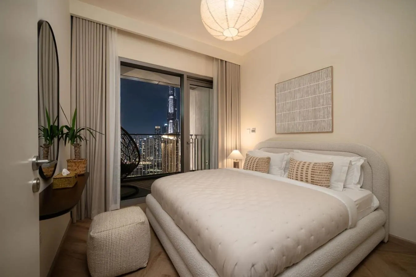شقة Seraya Residence 9 - 4Bdr - Skyline And Burj View - 3 Balconies دبي